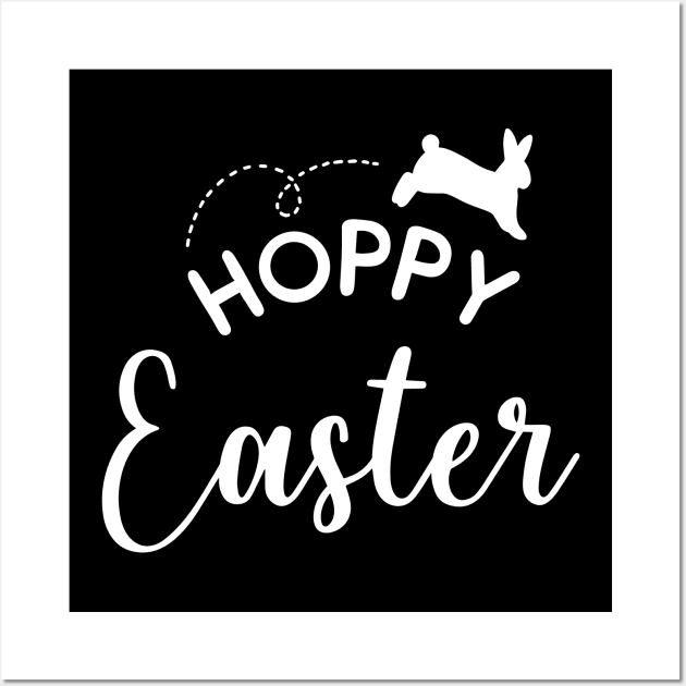 Hoppy Easter Wall Art by ThrivingTees